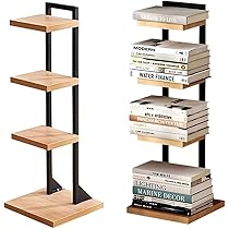 Amazon｜本棚 スリム オープンラック 4段 6段 大容量 棚 収納